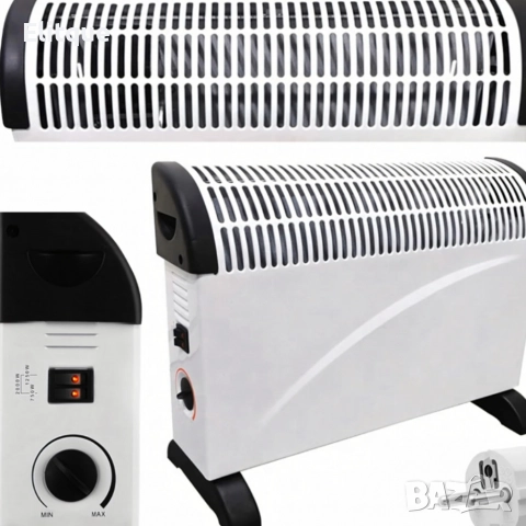 Електрически конвектор 2000 W с термостат – Енергийно ефективен и тих отоплител за всяко помещение, снимка 5 - Друга електроника - 52853038