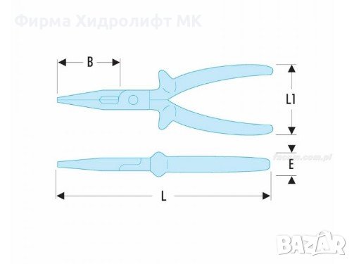 FACOM 185.20AVSE Клещи удължени високоволтови , снимка 2 - Клещи - 31348002