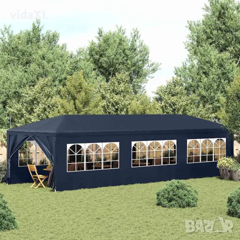 vidaXL Парти шатра, 3х9 м, синя, снимка 2 - Палатки - 56148388