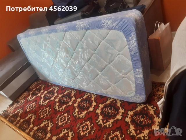 Легло "масив" с матрак, снимка 6 - Спални и легла - 51676190