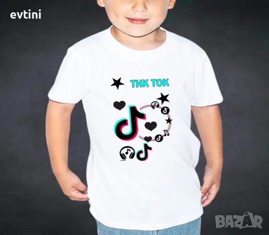 Детска тениска Тик Ток, снимка 7 - Детски тениски и потници - 34073257