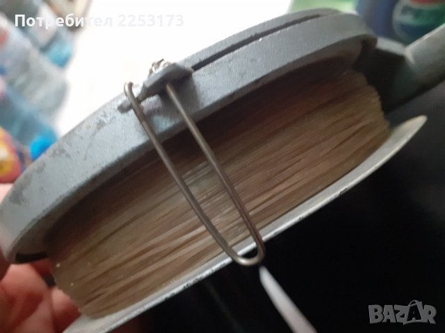 Запазена Съветска макара с корда, снимка 3 - Макари - 44290434