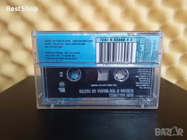 Geri Halliwell - Scream if you wanna go faster, снимка 2 - Аудио касети - 53337472