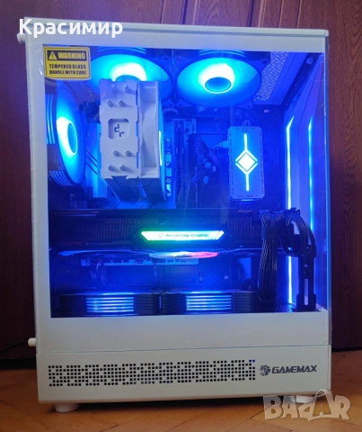 Геймърски компютър Ryzen 5 7500f, AMD Radeon 6800xt,32gb ddr5,1tb nvme, снимка 8 - Геймърски - 53140981