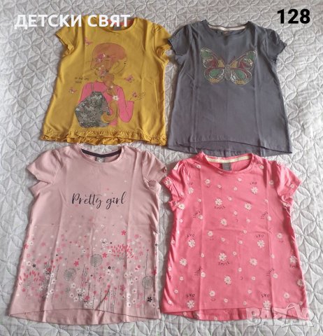 Нови тениски и клинчета за ръст 128, снимка 6 - Детски комплекти - 36614466
