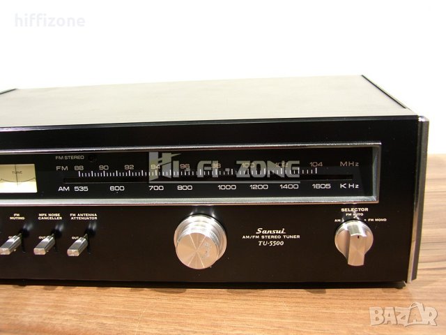 ТУНЕР  Sansui tu-5500 , снимка 5 - Ресийвъри, усилватели, смесителни пултове - 34390768