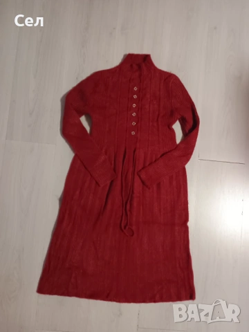 Нова  зимна рокля М-Л, снимка 2 - Рокли - 39654951