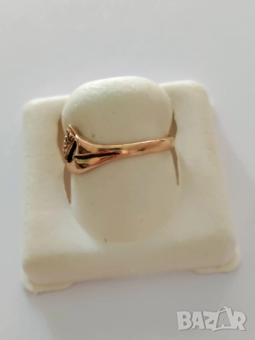 златен пръстен 49186-8, снимка 4 - Пръстени - 42374906