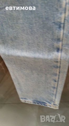 Jeans Armani, denim, 30, оригинален, светлосин, снимка 5 - Дънки - 12907555
