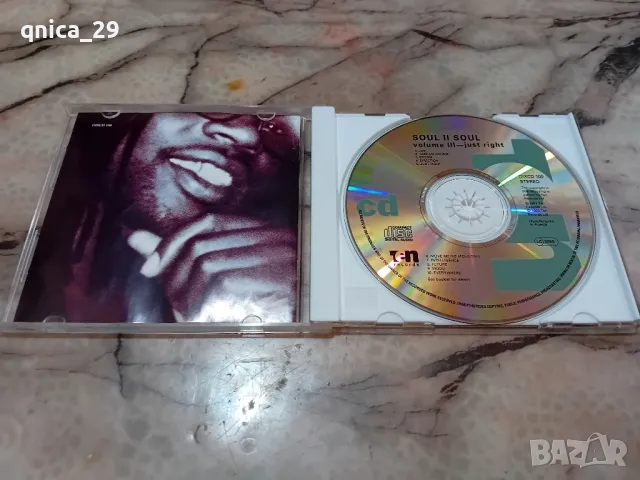 Soul ll Soul - Volume lll just right, снимка 2 - CD дискове - 49044266