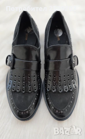 Дамски мокасини лоуфъри Geox №35, снимка 3 - Дамски ежедневни обувки - 51305204