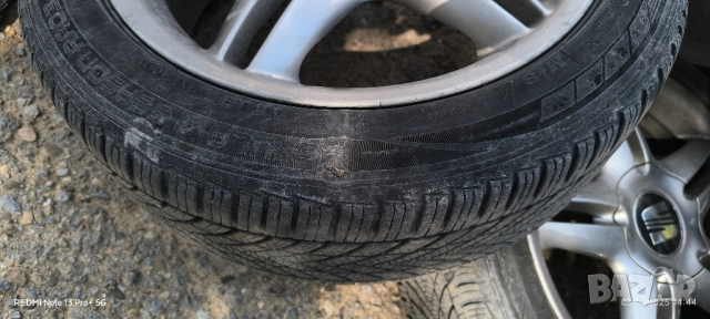 Оригинални джанти с гуми Seat 17 5x100 57,1, снимка 3 - Гуми и джанти - 51648143