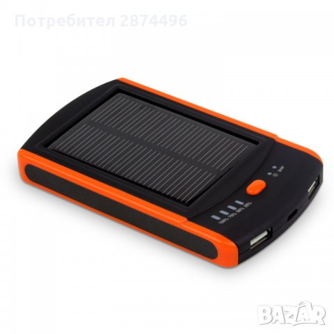 Соларна Външна Батерия 6000mAh, снимка 6 - Външни батерии - 30912858