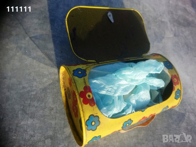 Кутия метална от комунистическо време  много запазена , снимка 6 - Колекции - 31230837