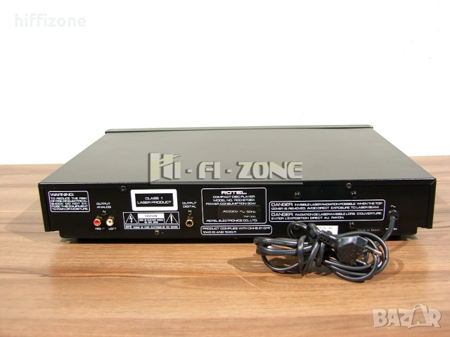 CD плеър    Rotel rcd-970bx , снимка 6 - Ресийвъри, усилватели, смесителни пултове - 54134587