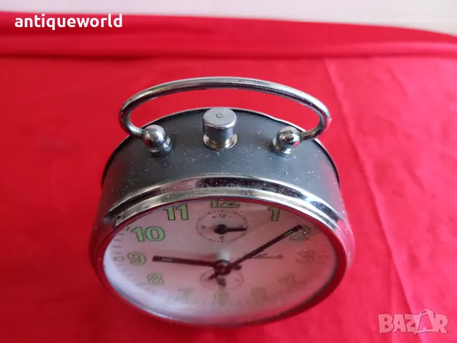 ATLANTA Настолен Механичен Часовник , Будилник АТЛАНТА, снимка 2 - Антикварни и старинни предмети - 48527633