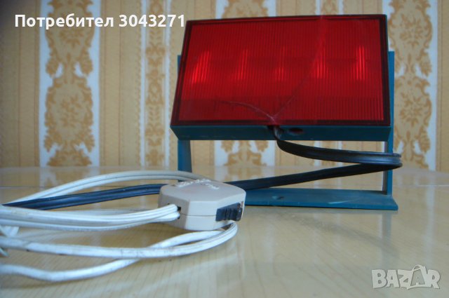 Червен фенер за фотолаборатория, снимка 3 - Обективи и филтри - 42218670