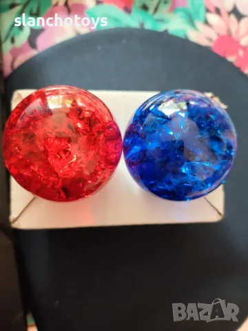 Стъклени топки за домашен фонтан, 40мм