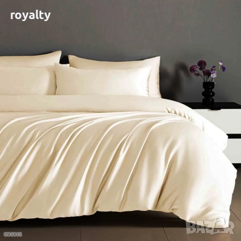 Луксозен комплект от висококачествен памучен сатен, снимка 8 - Спално бельо - 52182706