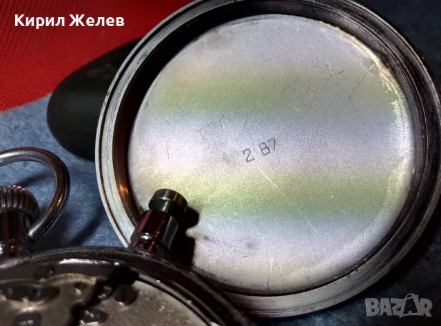 СЛАВА 20 КАМНЕЙ СДЕЛАНО в СССР Стар ГОЛЯМ ПРОФЕСИОНАЛЕН РУСКИ СПОРТЕН ХРОНОМЕТЪР РЯДЪК МОДЕЛ 11313, снимка 8 - Антикварни и старинни предмети - 48288558