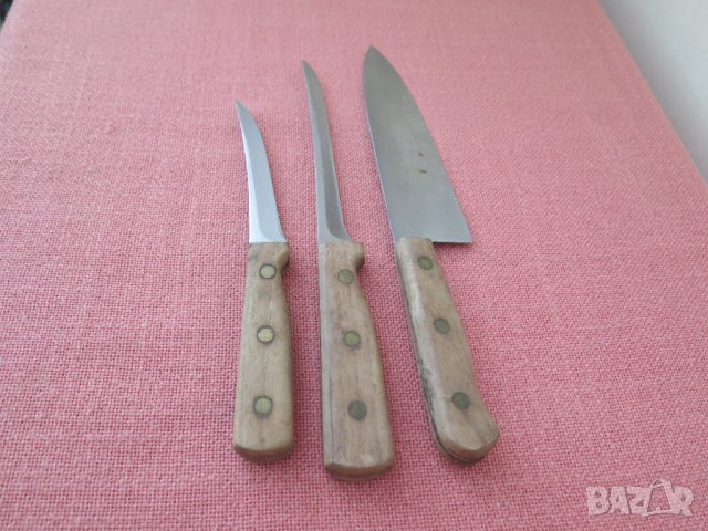 Vintage USA CHICAGO CUTLERY-проф.нож -3бр. ,Качествени ножове, снимка 10 - Прибори за хранене, готвене и сервиране - 42923475