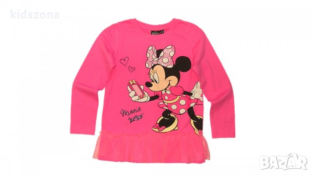 Нова цена! Детска туника Minnie Mouse 4, 5, 6, 7 и 8 г. – М4-5, снимка 2 - Детски Блузи и туники - 31565439