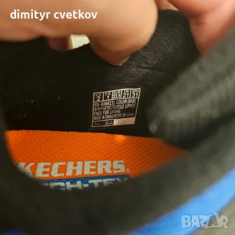 Детски водоустойчиви обувки Skechers Adventure №33.5 – 21 см , снимка 5 - Детски маратонки - 56258554