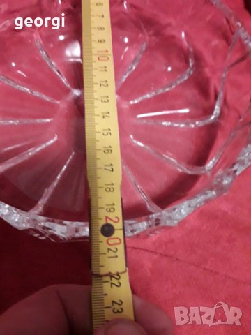 Кристална купа , снимка 3 - Сервизи - 31615423