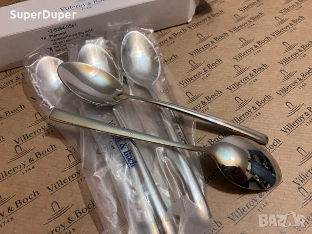 Villeroy & Boch десертни вилички § лъжички х 6 бр, снимка 10 - Прибори за хранене, готвене и сервиране - 52858024