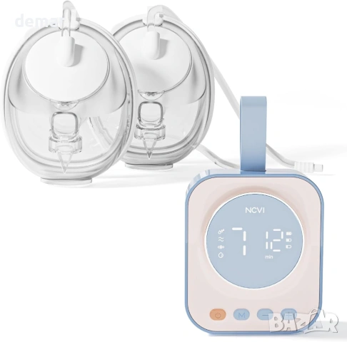 Електрическа двойна помпа за кърма NCVI, 4 режима и 9 нива, синя