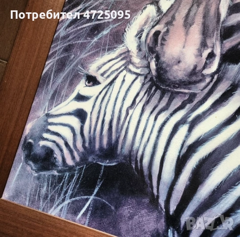 Принт в дървена рамка, снимка 2 - Картини - 54045552