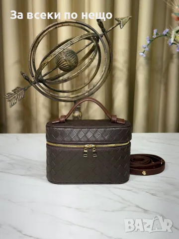 Bottega Veneta Луксозна Плетена Чанта Тип Куфарче - Различни Цветове Код SEM-806, снимка 7 - Чанти - 56124009
