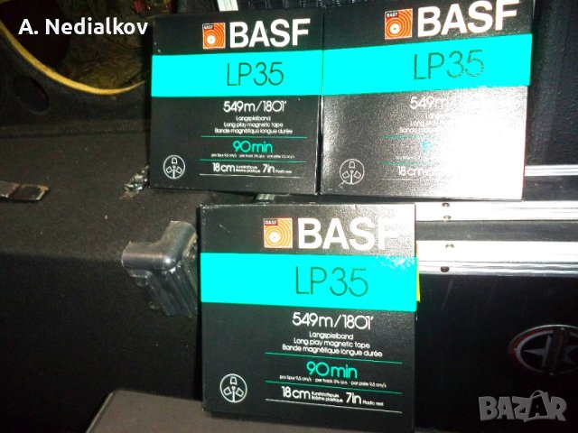 2 BASF LP35 new tape, снимка 1 - Ресийвъри, усилватели, смесителни пултове - 42924759