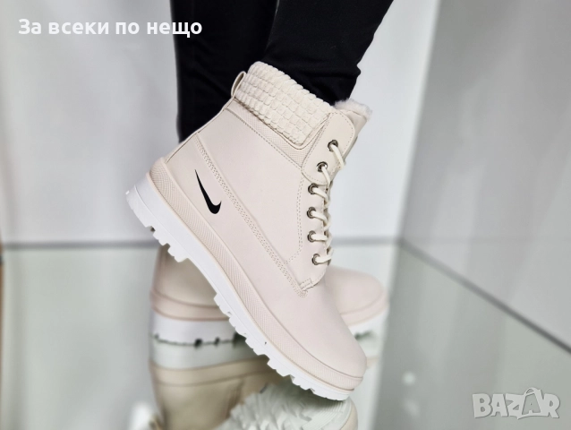 Nike Дамски Зимни Меки И Топли Боти С Пух Найк - Налични Различни Цветове Код P1790, снимка 2 - Дамски боти - 53001809