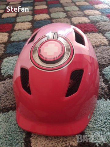 Детска велосипедна каска 520, принт "робот", снимка 2 - Велосипеди - 38191442