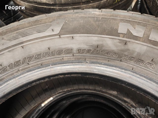 2бр.летни гуми 215/75/16C Nexen, снимка 3 - Гуми и джанти - 53931753