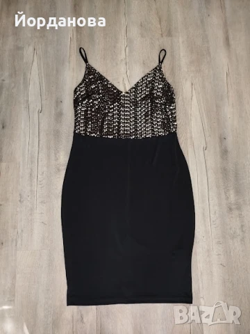 Рокля с пайети, снимка 3 - Рокли - 51044689