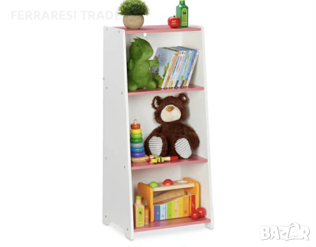 детска етажерка с три рафта 88 x 40 x 30 cm