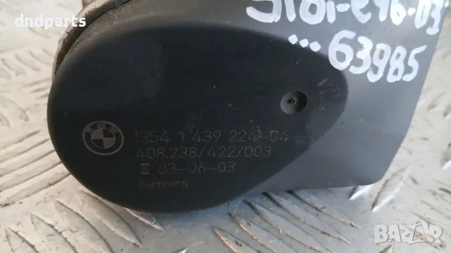 Дроселова клапа BMW 318i E46 2001 1439224 3 (E46) (1998-2005), снимка 2 - Части - 55983780