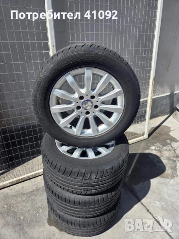 Ляти джанти за мерцедес 16ц с гуми