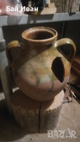  керамична ваза, снимка 4 - Антикварни и старинни предмети - 38522499