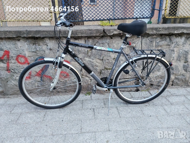 Велосипед KTM 28 цола с усилени капли, предни амортисьори като нов 