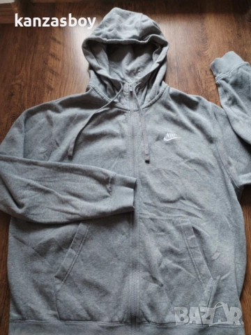 Nike Sportswear Men's Full-Zip Hoodie - страхотно мъжко горнище M, снимка 6 - Спортни дрехи, екипи - 52512556