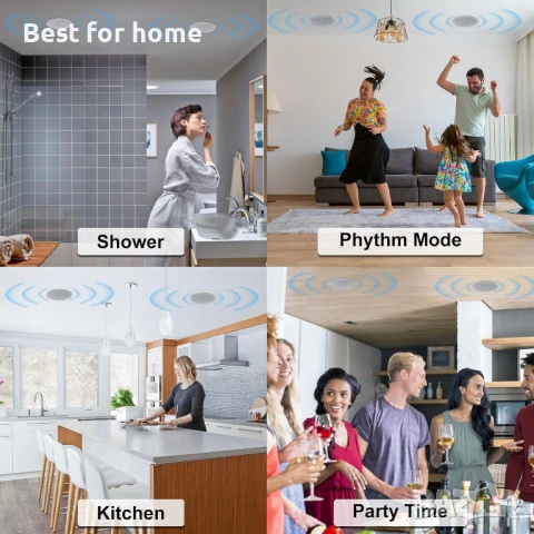 Herdio 4-инчови таванни високоговорители, снимка 8 - Други - 51026691