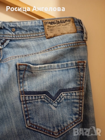 Винтидж автентични оригинални дънки Diesel Larkee размер W31 L30, снимка 14 - Дънки - 51720176