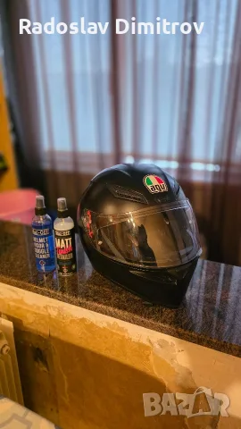 Мото каска AGV K1 S black matt, снимка 12 - Спортна екипировка - 56183758