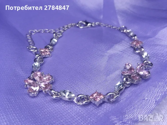 Гривна с кристали , снимка 6 - Гривни - 49045061