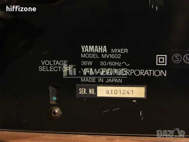  Пулт Yamaha mv1602 , снимка 11 - Ресийвъри, усилватели, смесителни пултове - 44414778
