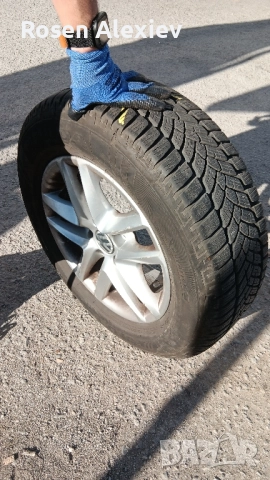 4бр.зимни гуми с джанти 16" за Tiguan