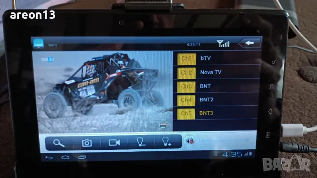 Таблет с DVB-T2 тунер/ефирна телевизия 